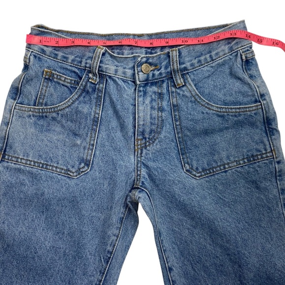 John Galt X Yellow Rat Bastard Wide Leg Flare Bootcut Jean Brandy Melville - Picture 12 of 16